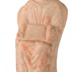 Female Figurine Reading a Book, Terracotta, Late Hellenistic-Roman Period, 1st century BCE-3rd century AD