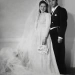 Rezan Has’s Bridal Gown, Embroidery on tulle and satin, 1942