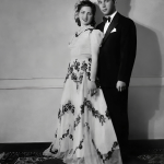 Rezan Has’s Engagement Dress, Embroidery on tulle, 1942
